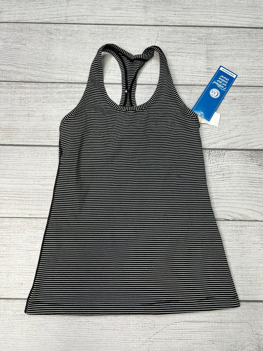 Athletic Tank Top By Lululemon In Striped, Size: S