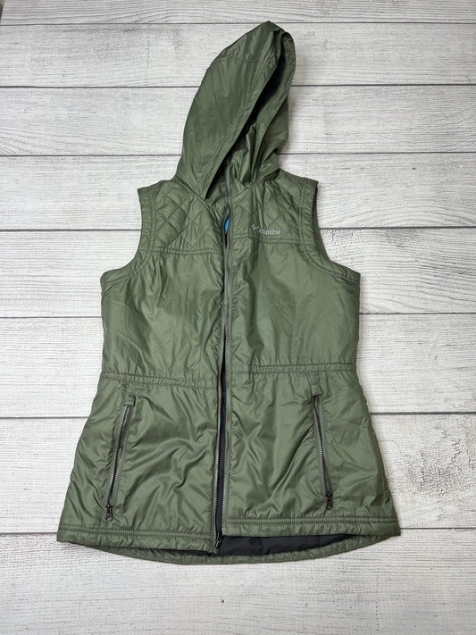 Vest Puffer & Quilted By Columbia In Green, Size: S