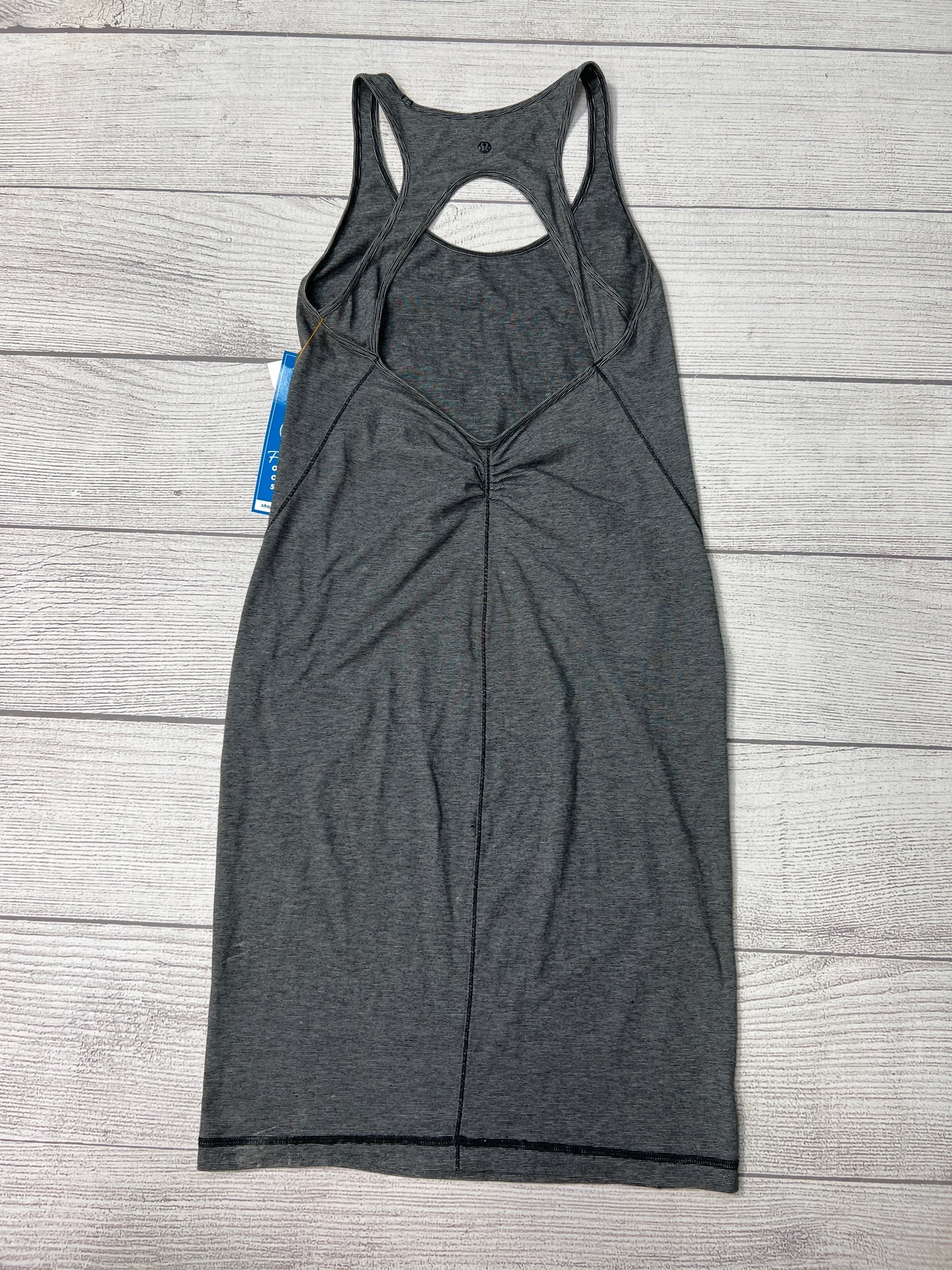 Athletic Dress By Lululemon In Grey, Size: M