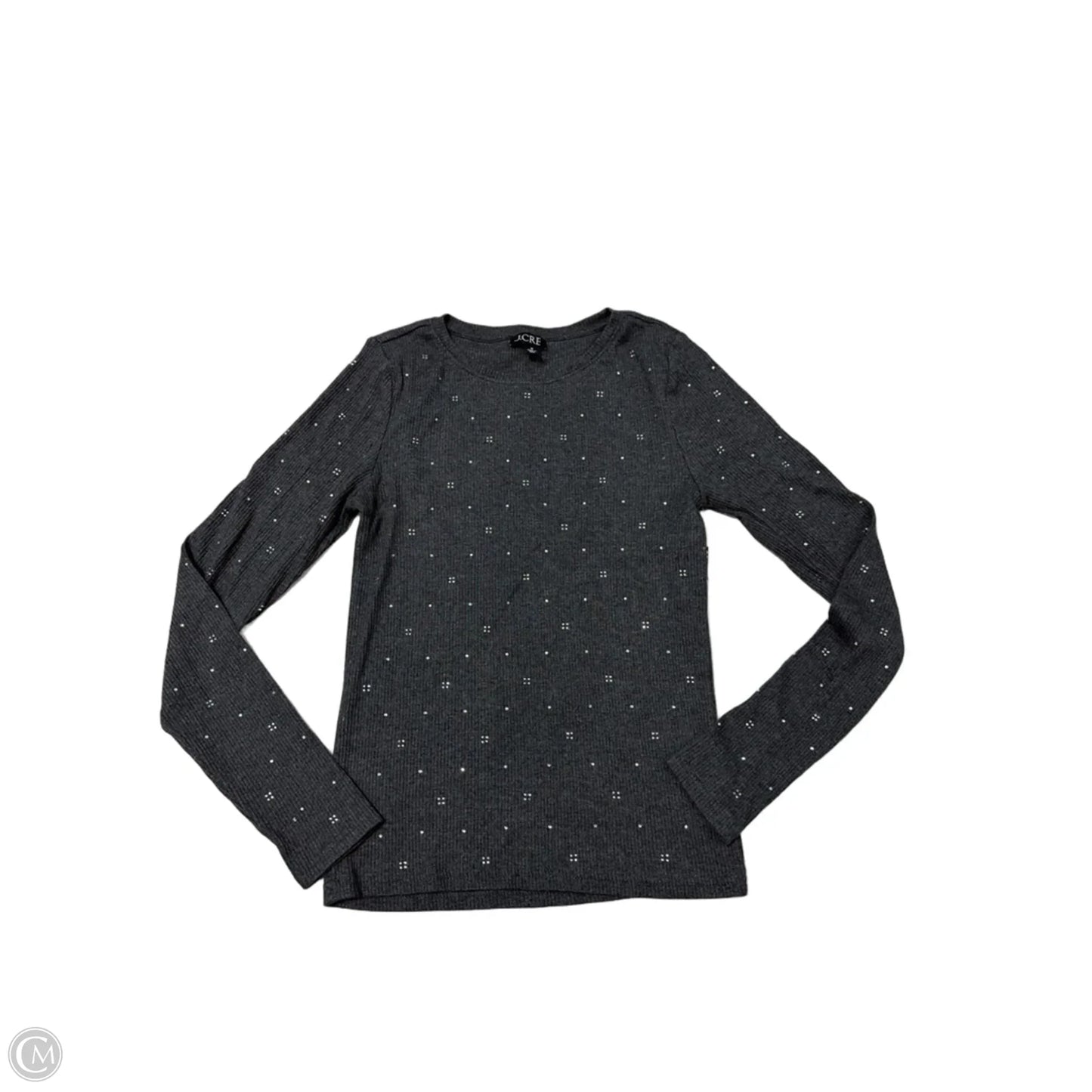 Top Long Sleeve By J. Crew In Grey, Size: M