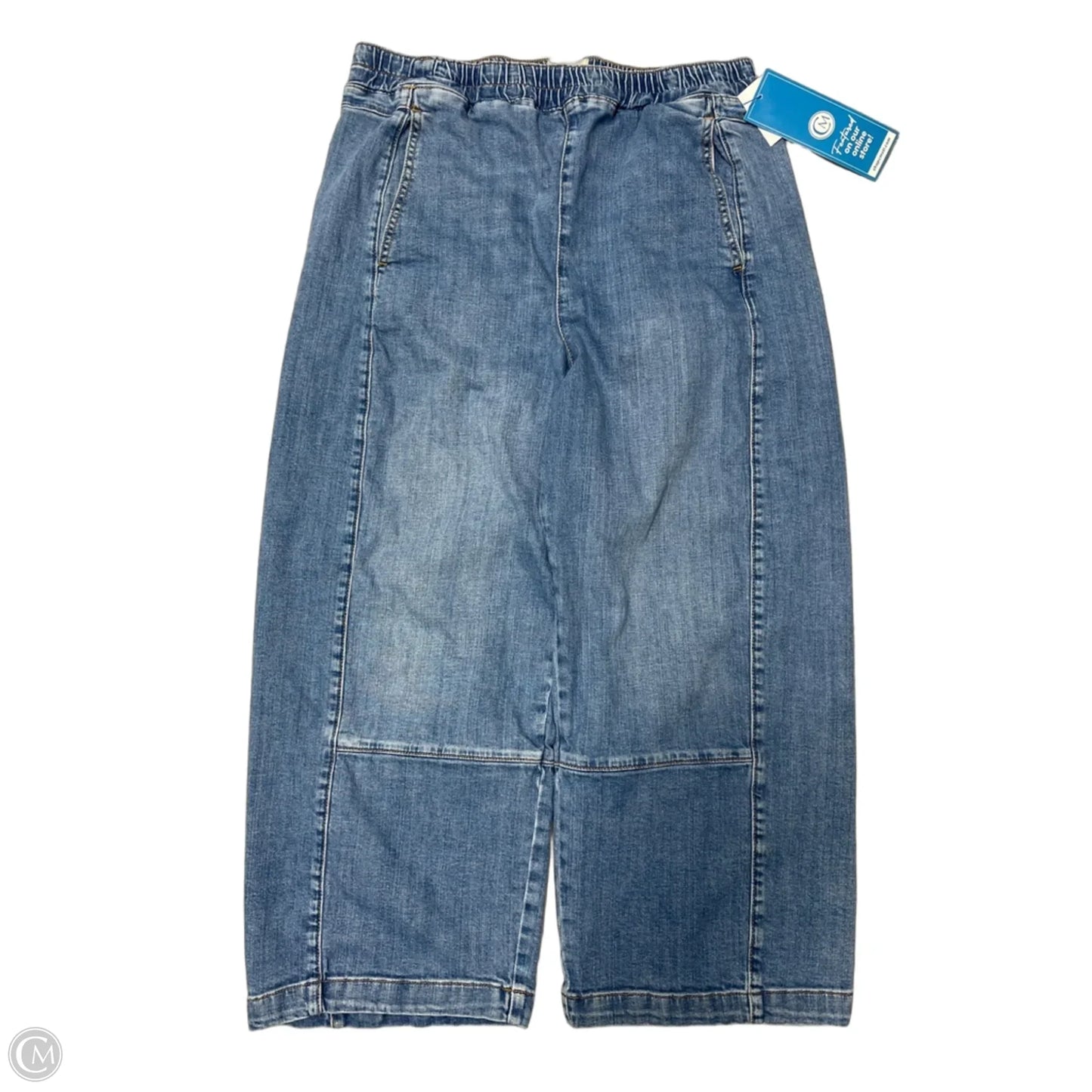 Jeans Wide Leg By Pilcro In Blue Denim, Size: 12