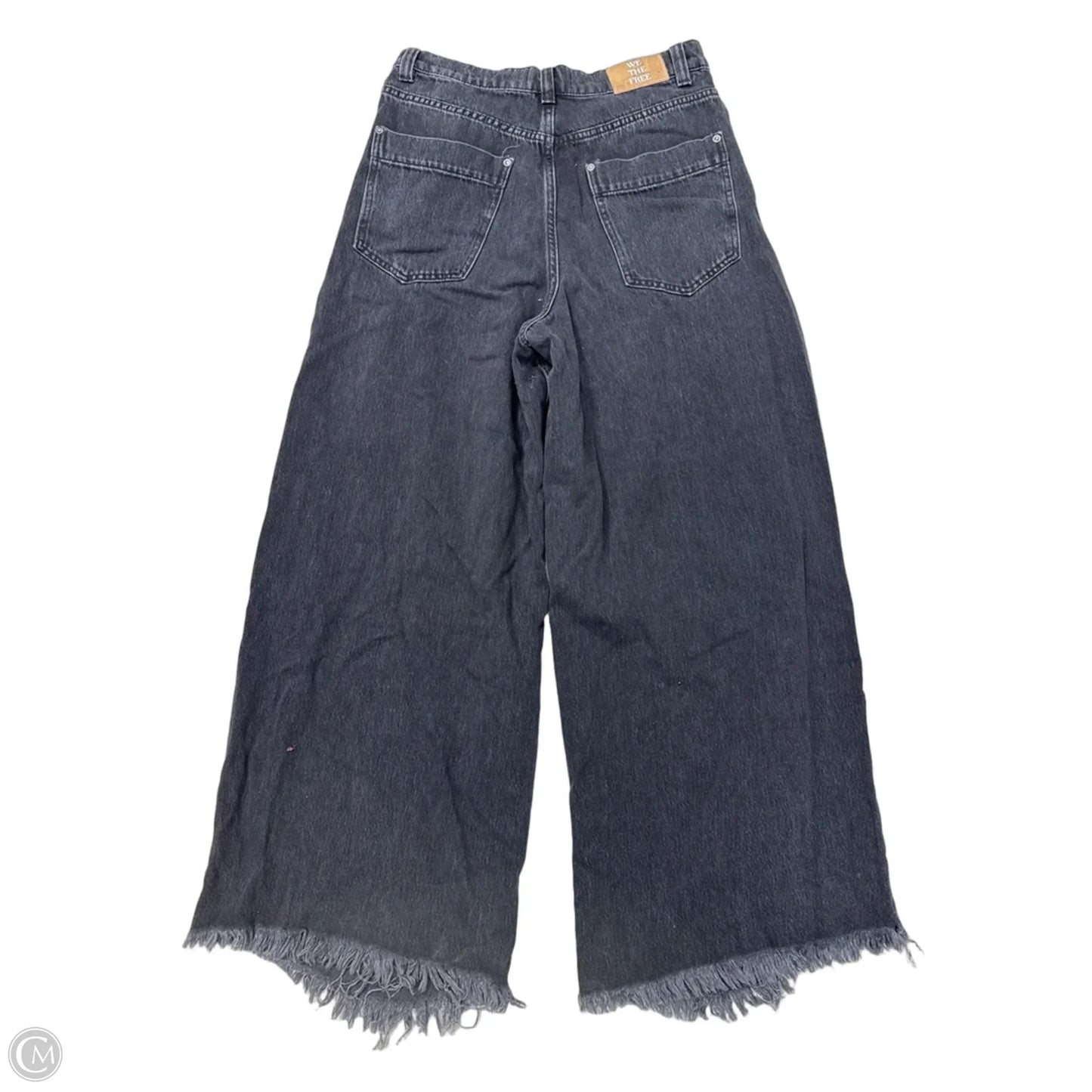 Jeans Wide Leg By We The Free In Black, Size: 10