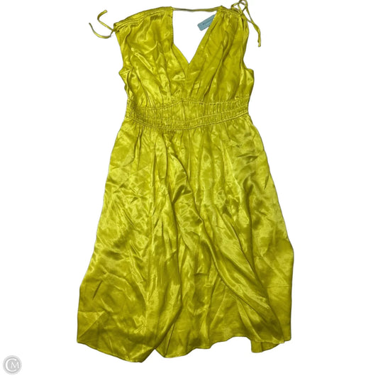New! Dress Party Long By Anthropologie In Yellow, Size: 1x
