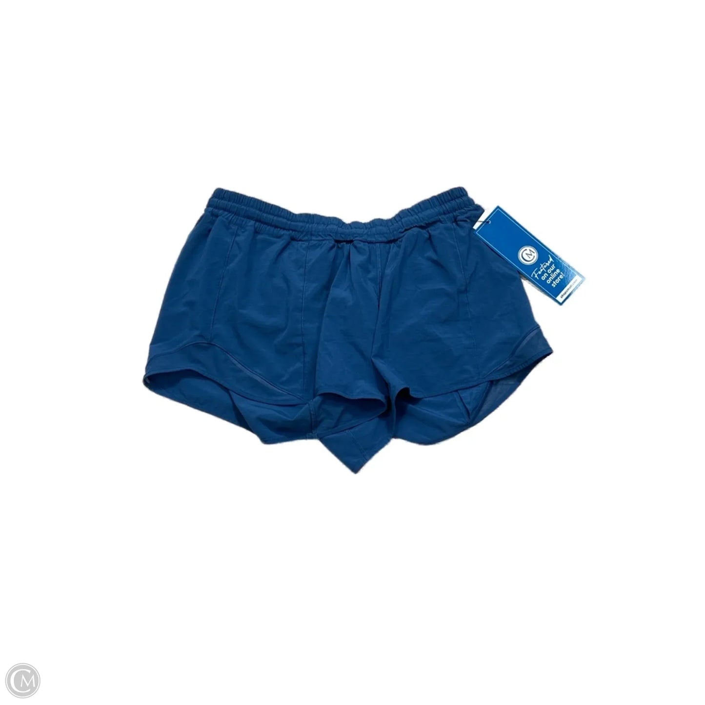Athletic Shorts By Lululemon In Blue, Size: L