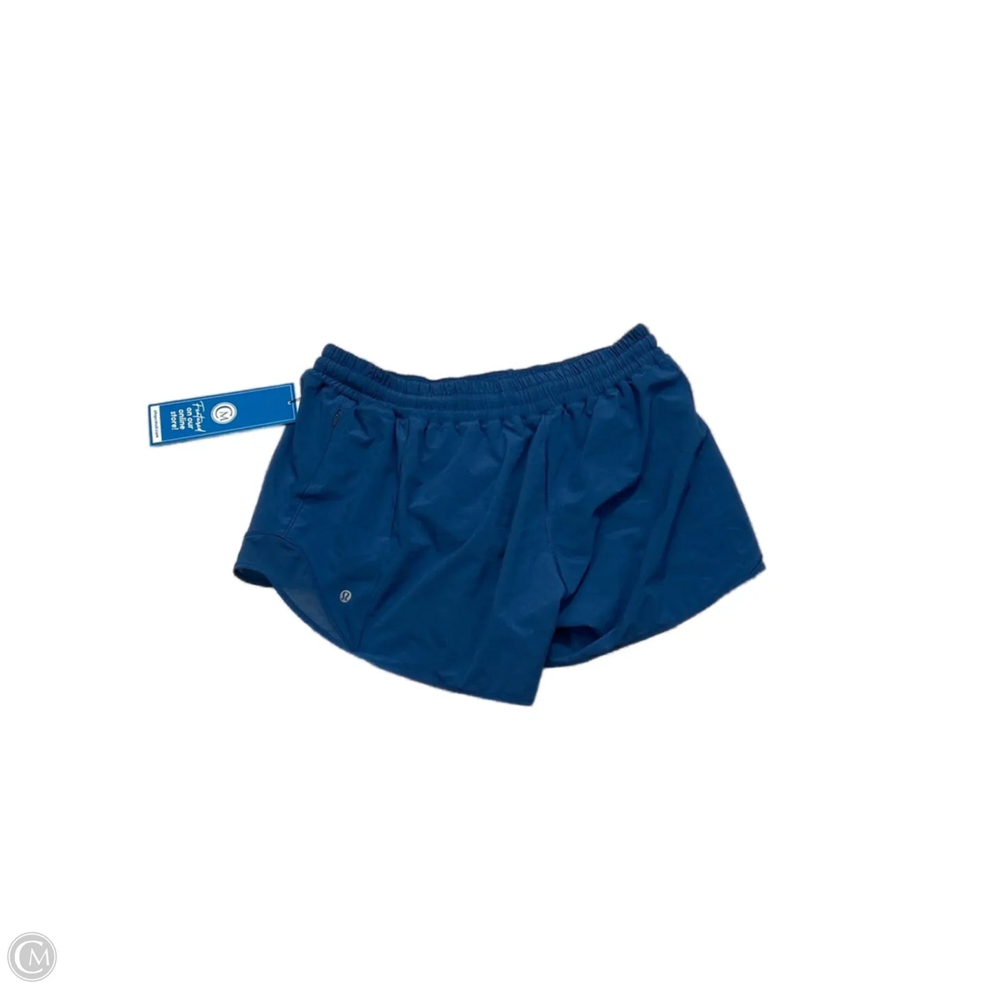 Athletic Shorts By Lululemon In Blue, Size: L