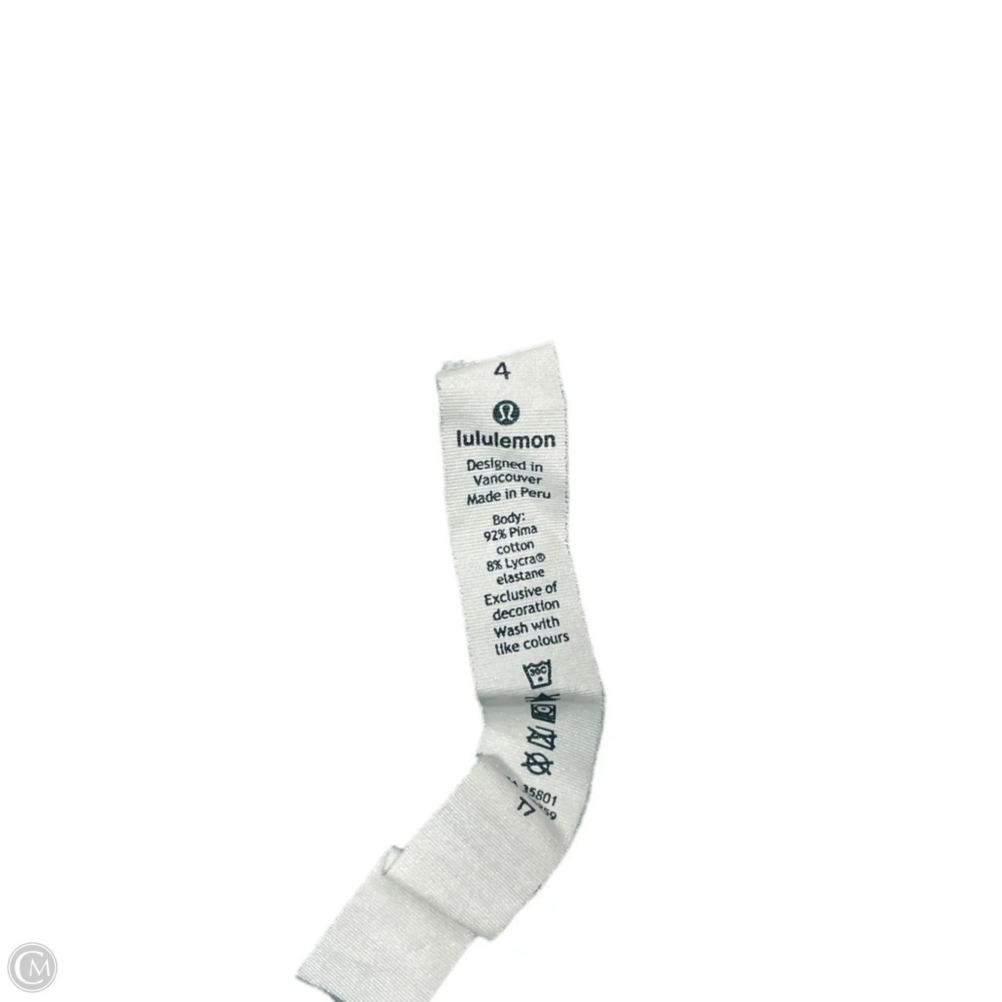 Athletic Tank Top By Lululemon In Blue, Size: S