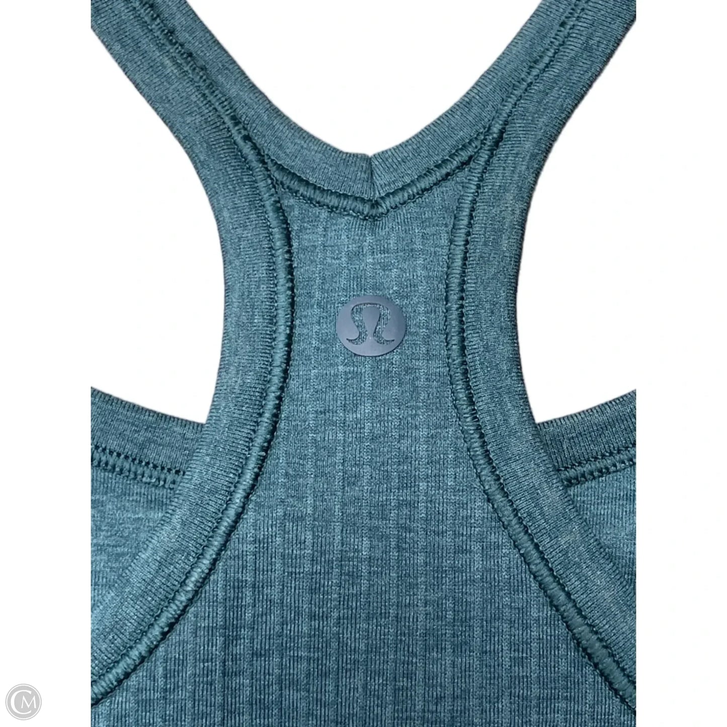 Athletic Tank Top By Lululemon In Green, Size: M