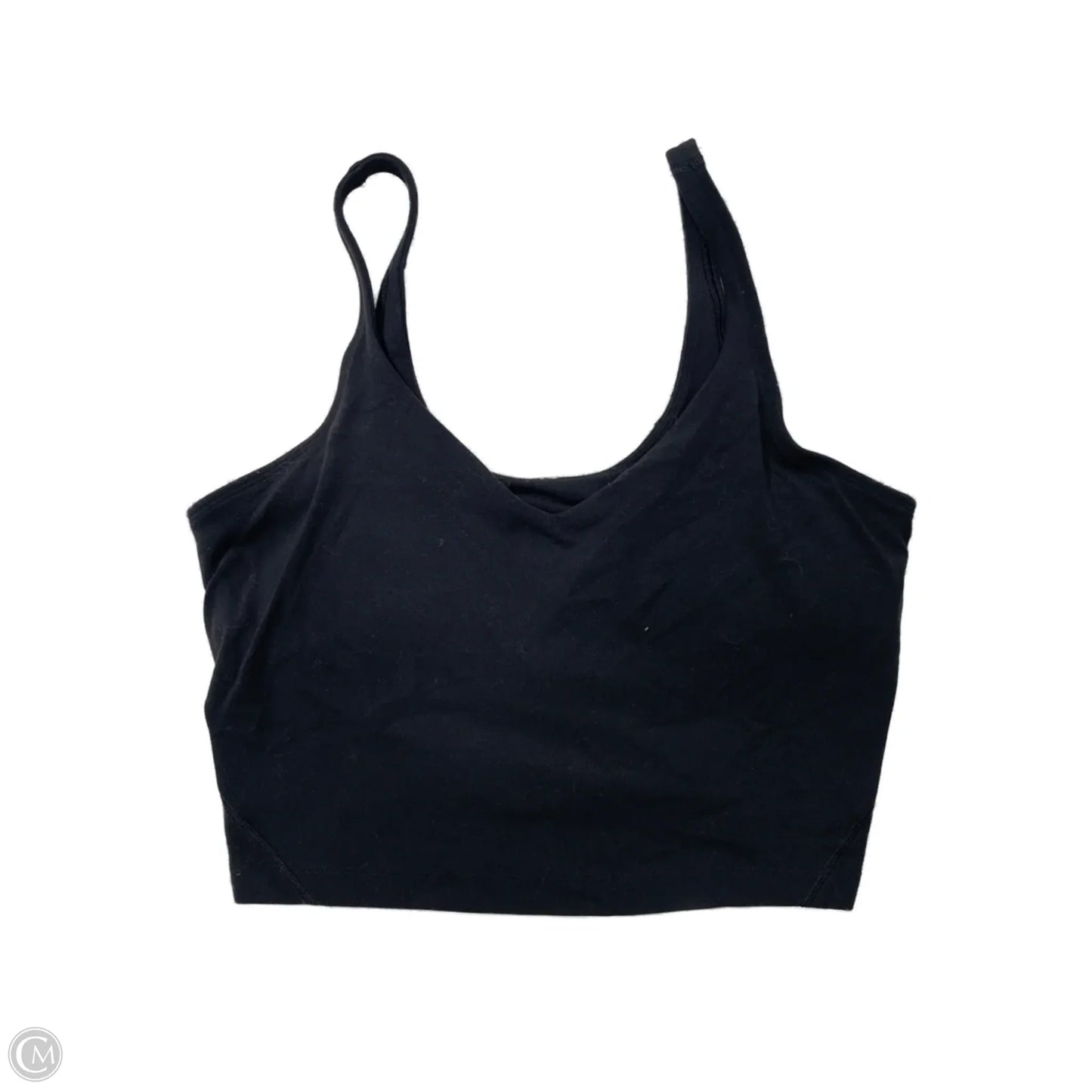 Athletic Tank Top By Lululemon In Black, Size: M