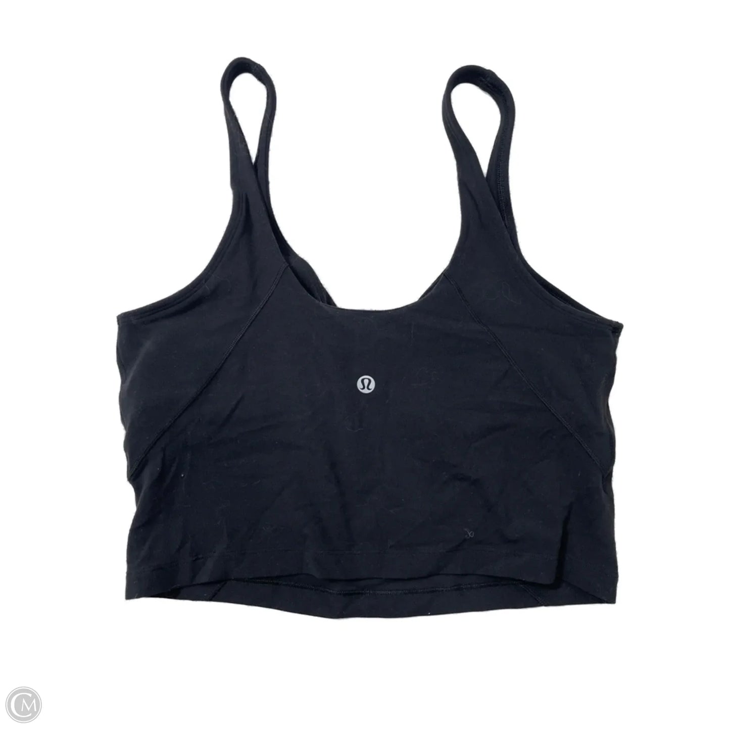 Athletic Tank Top By Lululemon In Black, Size: M