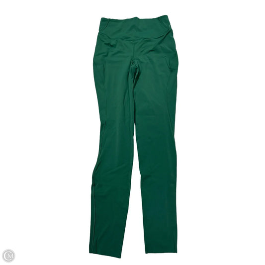 Athletic Leggings By Lululemon In Green, Size: S