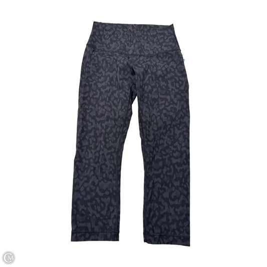 Athletic Leggings Capris By Lululemon In Animal Print, Size: S