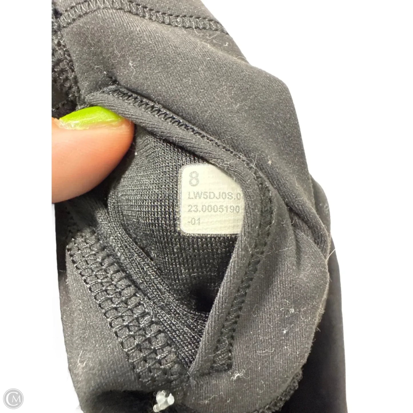 Athletic Leggings By Lululemon In Black, Size: M