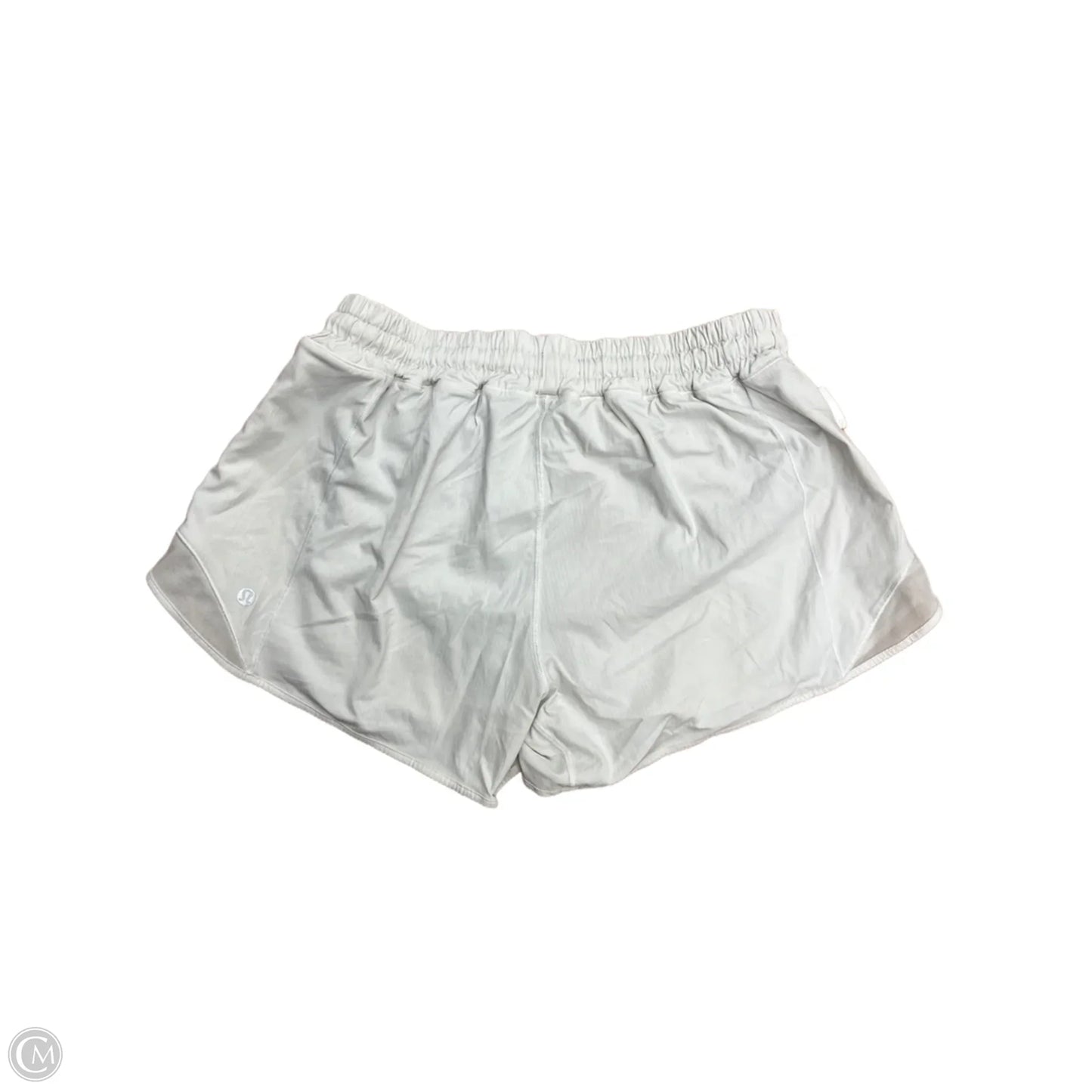 Athletic Shorts By Lululemon In White, Size: M