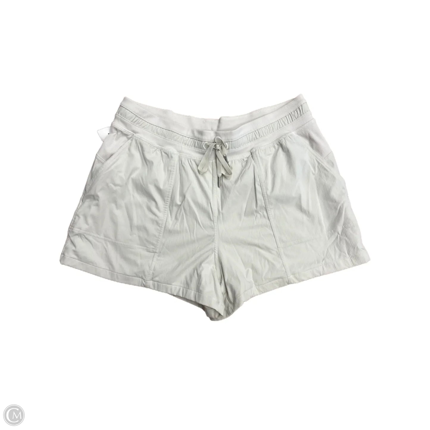 Athletic Shorts By Lululemon In Cream, Size: L