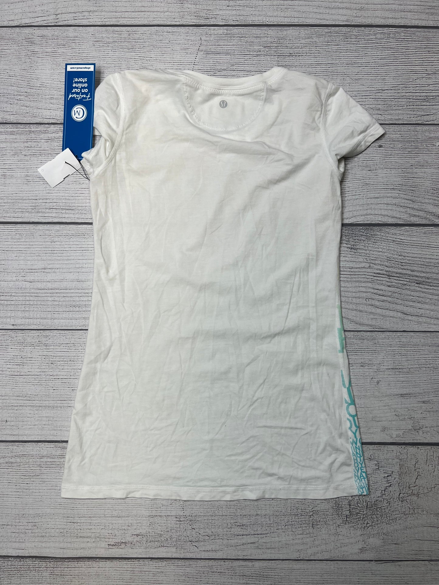 Athletic Top Short Sleeve By Lululemon  Size: S