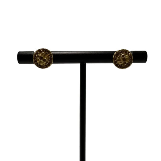 Marc Jacobs The Medallion Stud Designer Earrings