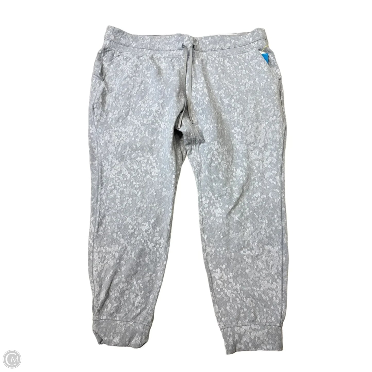 Athletic Pants By Lululemon In Grey, Size: 1x