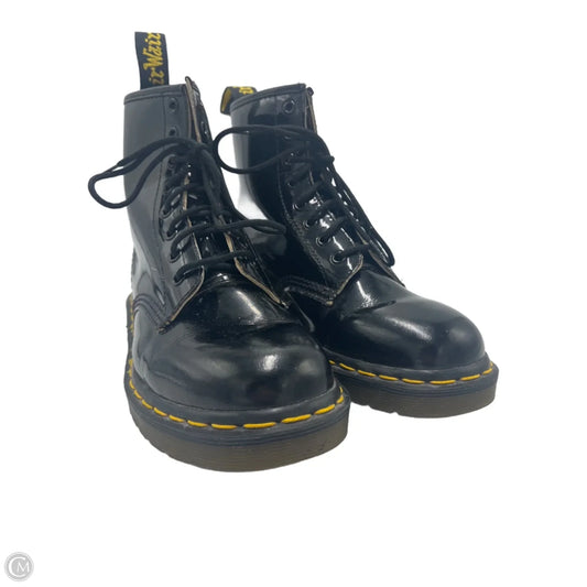 Boots Ankle Heels By Dr Martens In Black, Size: 6