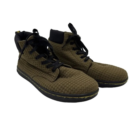 Shoes Flats By Dr Martens In Green, Size: 10