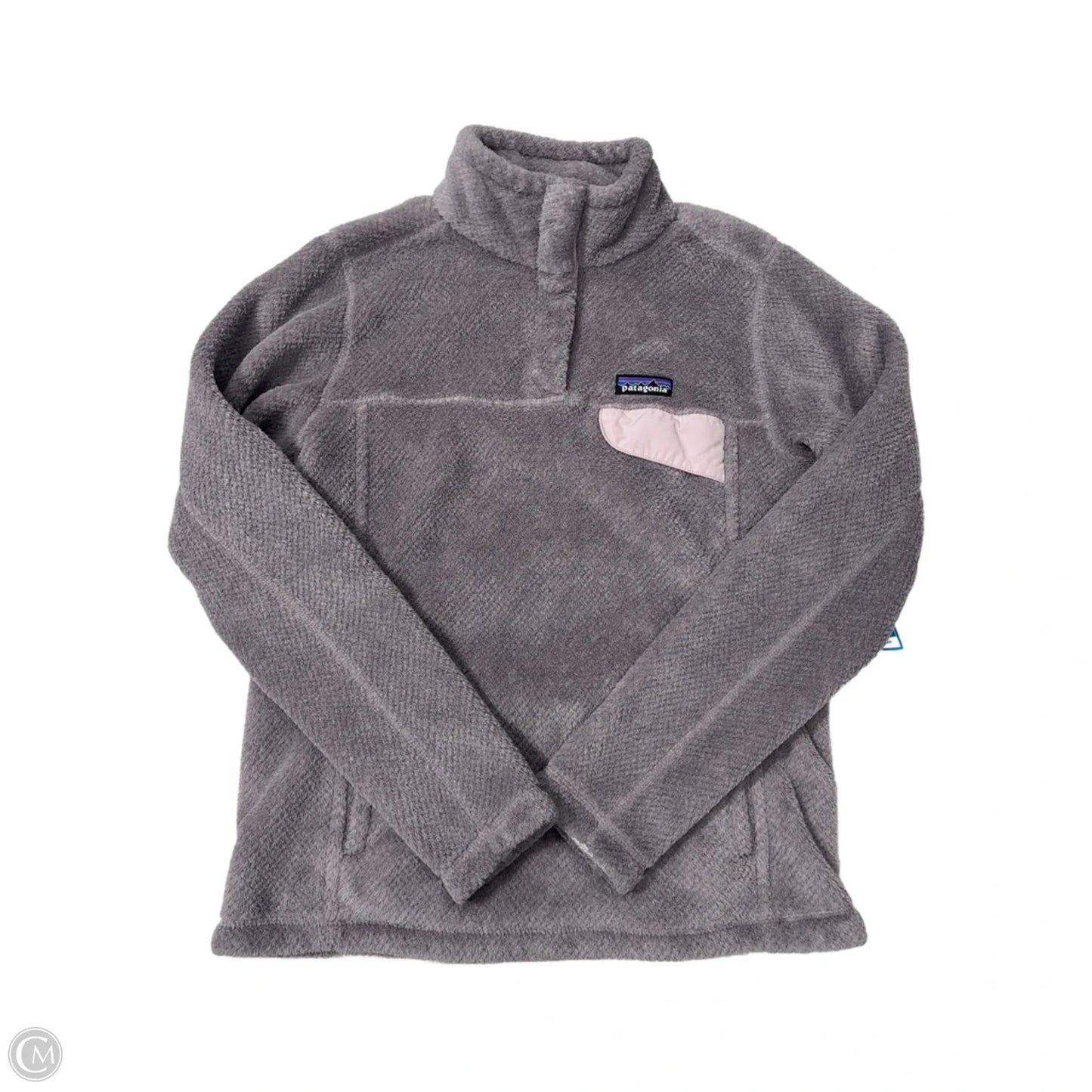 Jacket Fleece By Patagonia In Purple, Size: M
