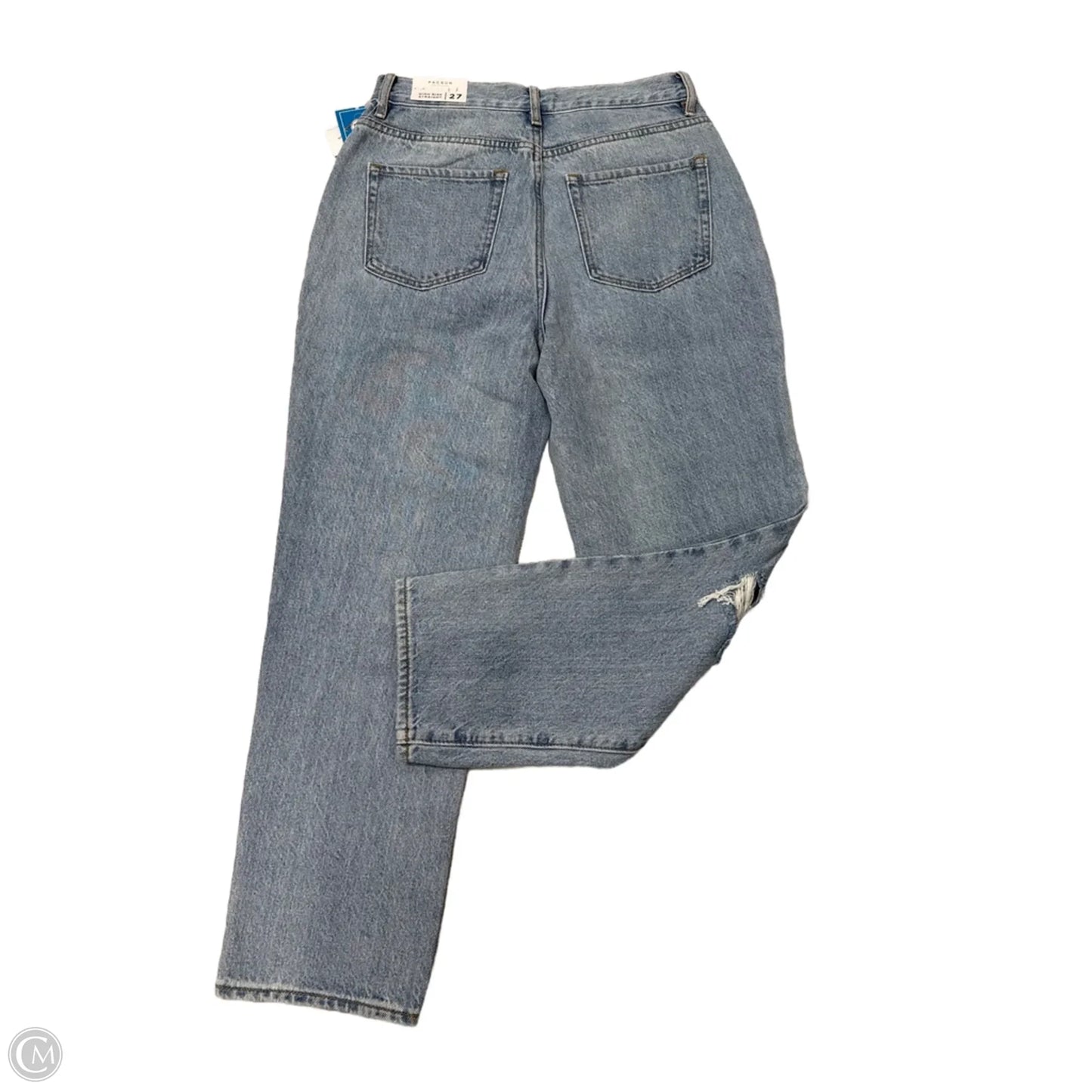 Jeans Straight By Pacsun In Blue Denim, Size: 4
