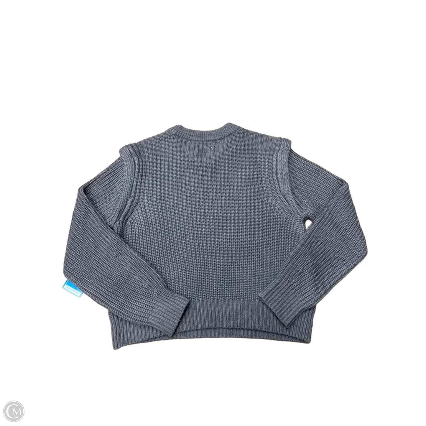 Sweater By Abercrombie And Fitch In Grey, Size: L