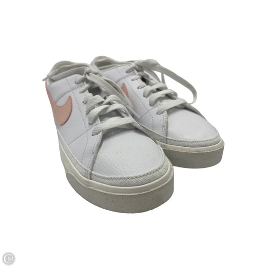 Shoes Athletic By Nike In Pink & White, Size: 7