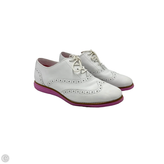 Shoes Designer By Cole-haan In Pink & White, Size: 8.5