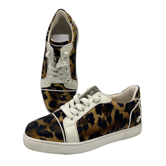 Christian Louboutin Fun Viera Luxury Sneaker Shoes, Size: 6.5