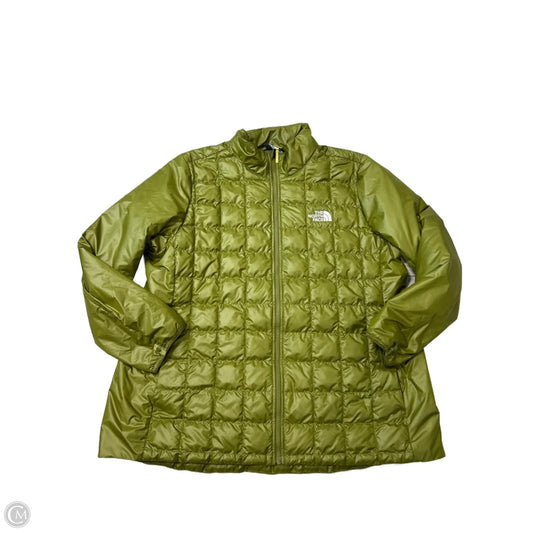 Coat Puffer & Quilted By The North Face In Green, Size: 2x