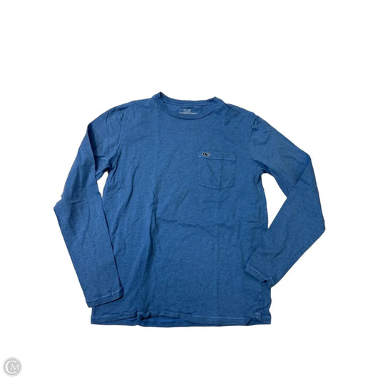 Top Long Sleeve By Vineyard Vines In Blue, Size: Xs