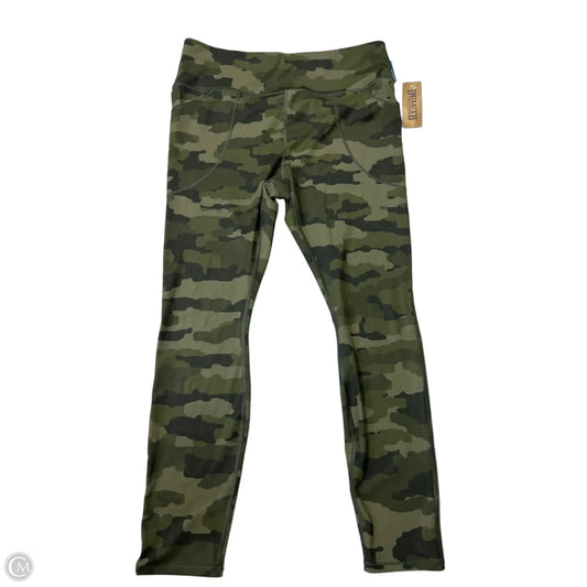 New! Athletic Leggings By Duluth Trading In Camouflage Print, Size: 1x