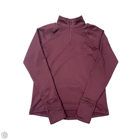 Athletic Jacket By Athleta In Maroon, Size: Xs