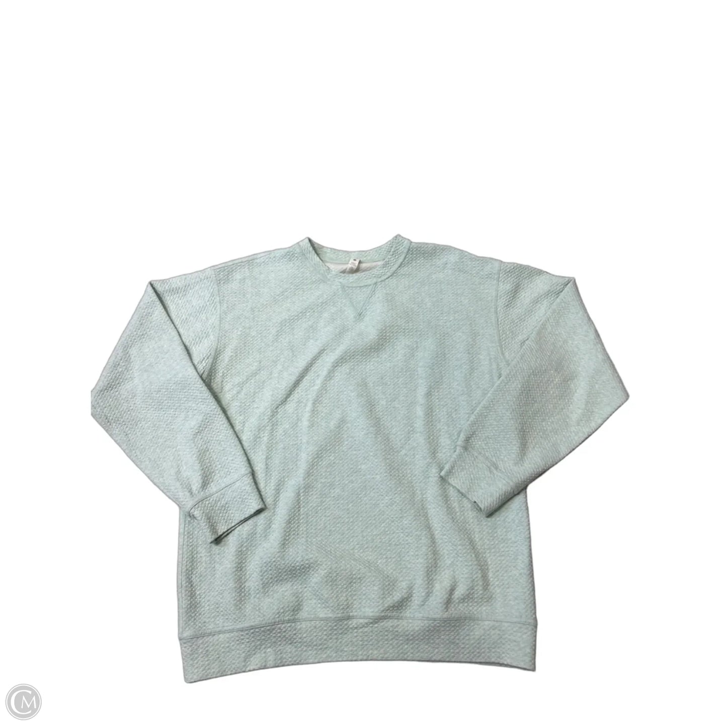 Athletic Top Long Sleeve Crewneck By Lululemon In Blue, Size: M