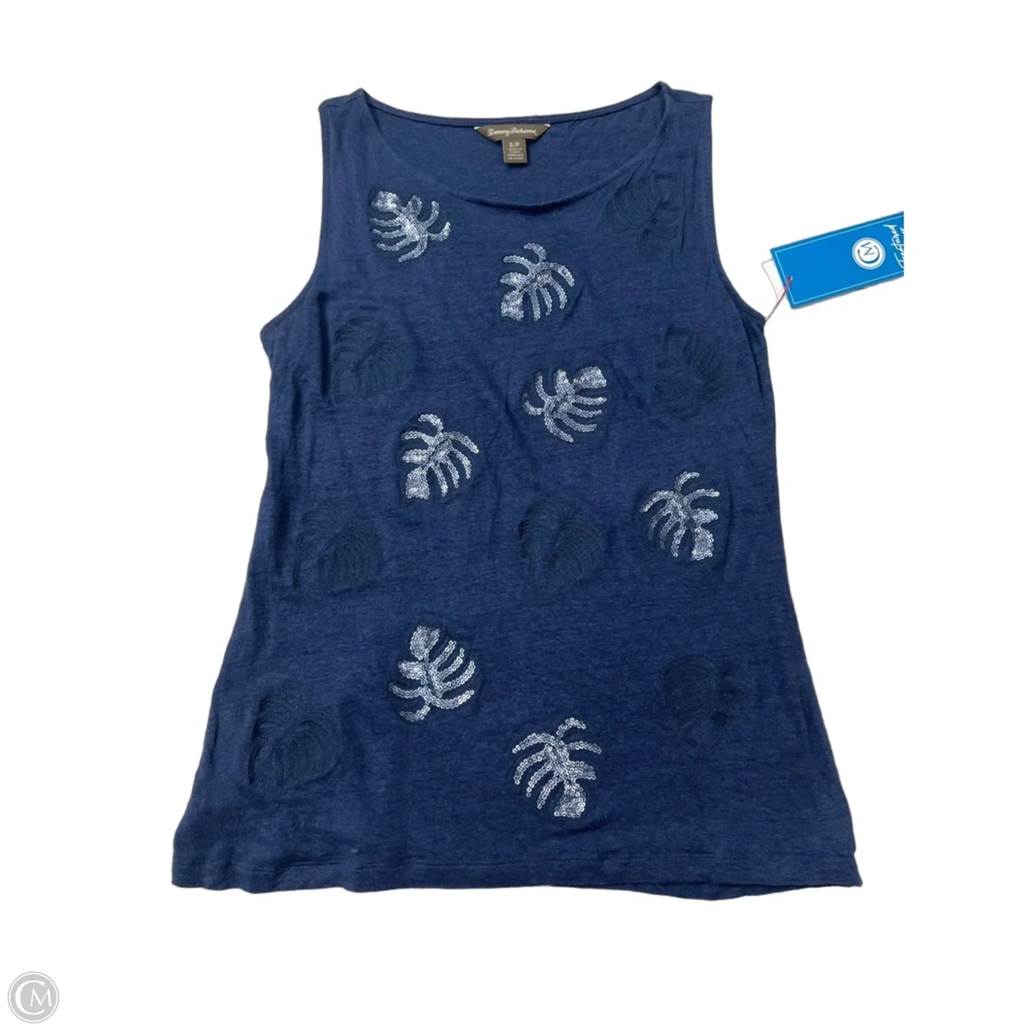 Top Sleeveless By Tommy Bahama In Blue, Size: Sp