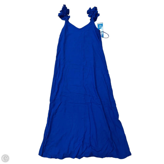 Dress Casual Maxi By Vince Camuto In Blue, Size: M