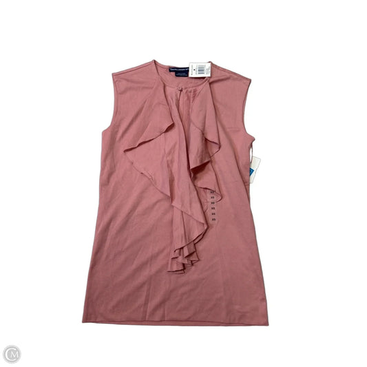 New! Top Sleeveless By Ralph Lauren In Pink, Size: Xs