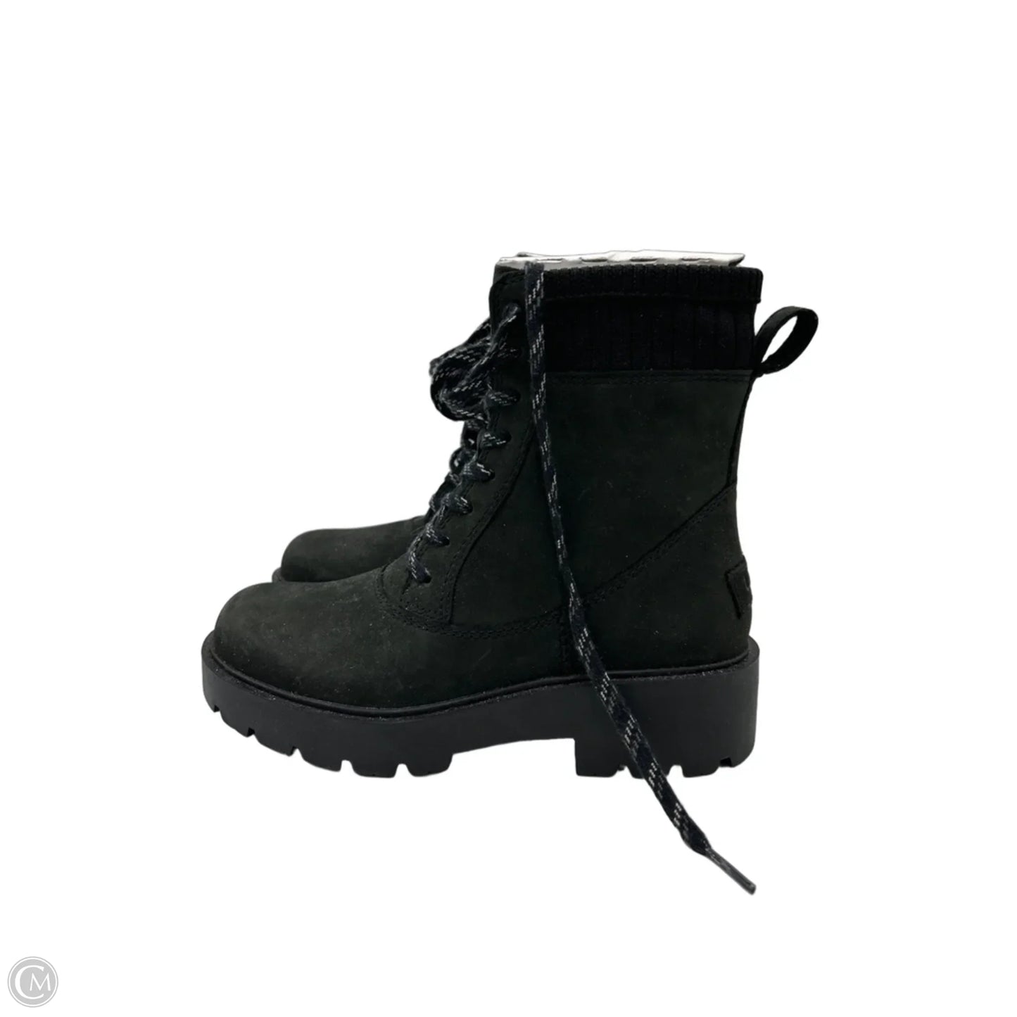 Like New! Boots Designer By Ugg In Black, Size: 6