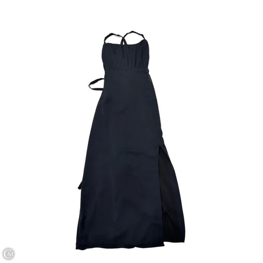 Dress Party Midi By Abercrombie And Fitch In Black, Size: S