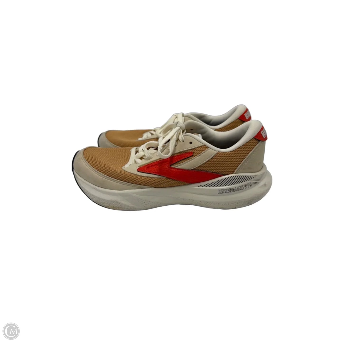 Shoes Athletic By Brooks In Orange, Size: 7