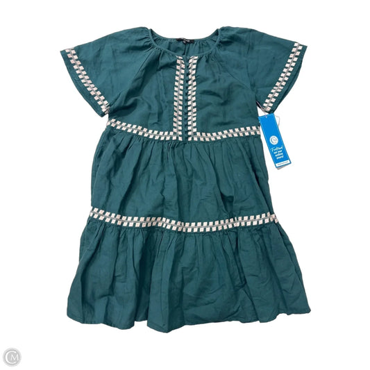 Dress Casual Short By Madewell In Blue & Pink, Size: Xxs