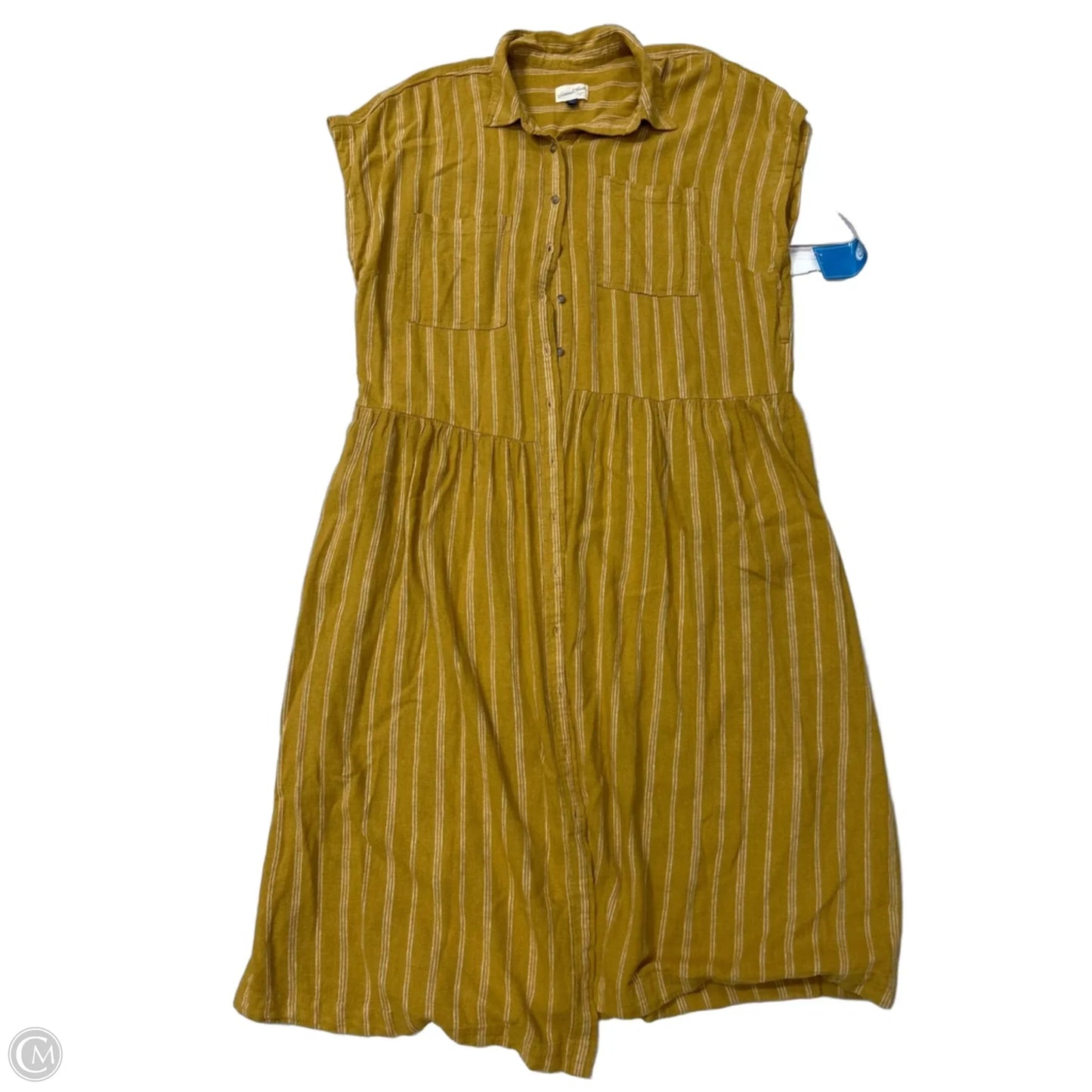 Dress Casual Maxi By Universal Thread In Yellow, Size: Xxl