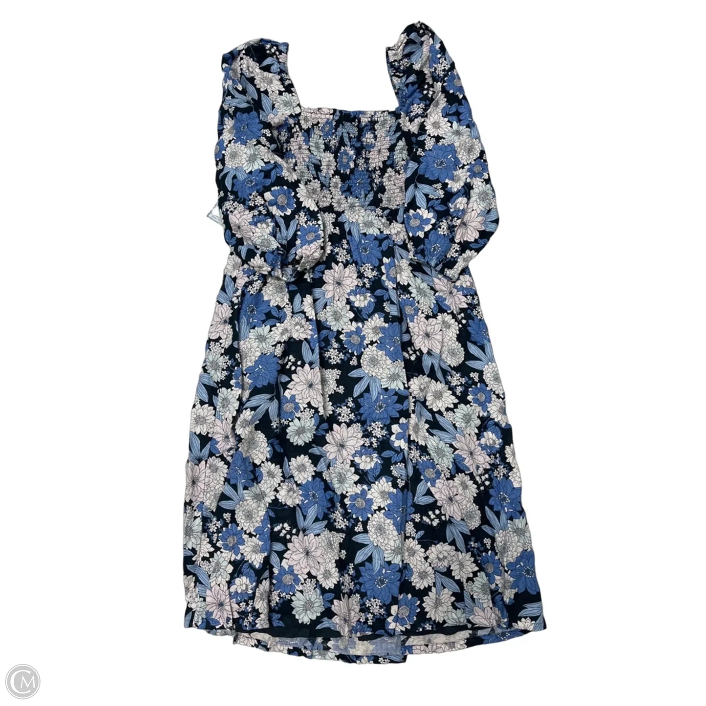 Dress Casual Maxi By J. Crew In Blue, Size: L