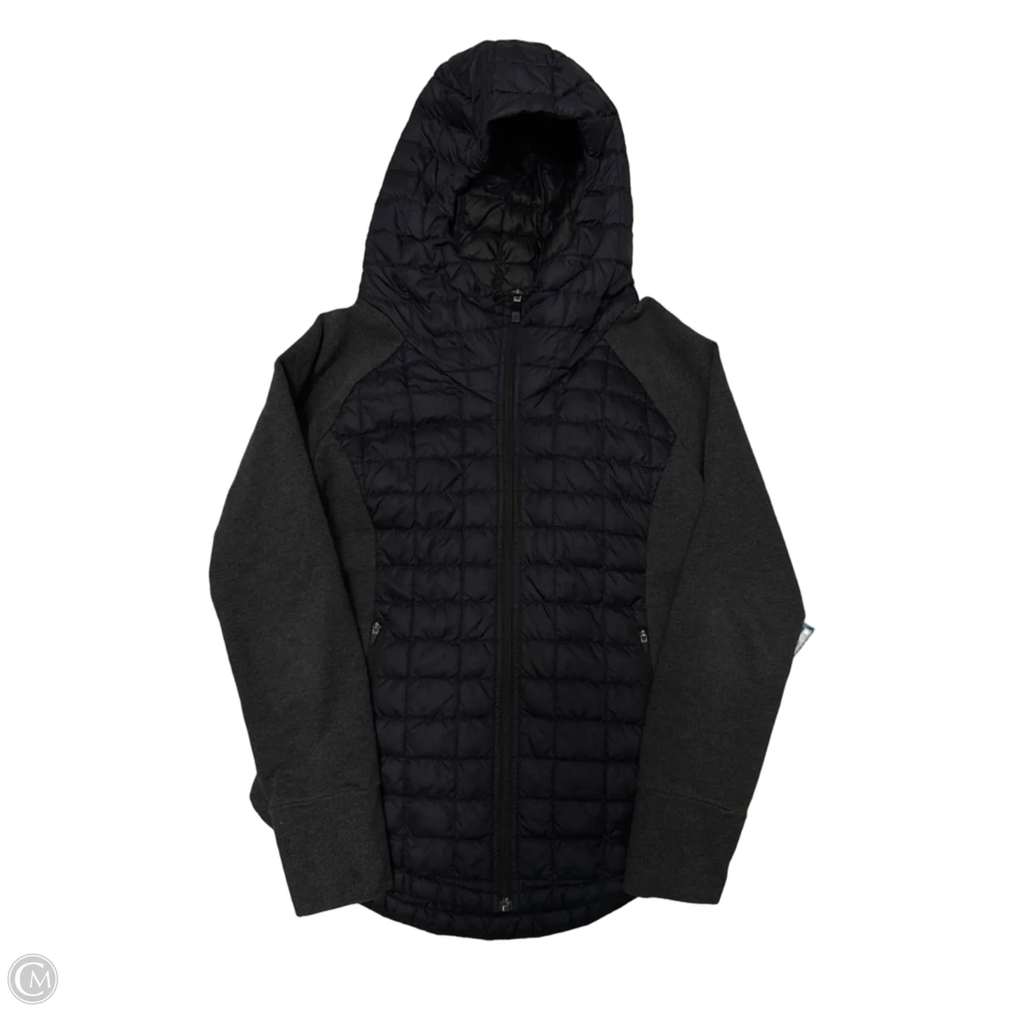Quilted Athletic Jacket By The North Face In Grey, Size: M