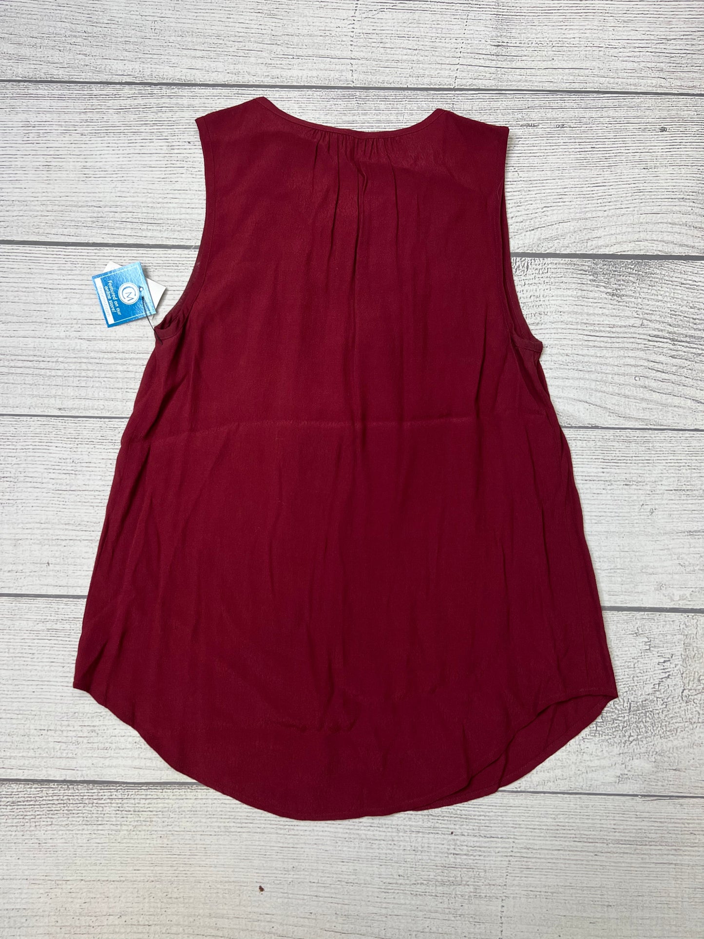 Top Sleeveless By Madewell  Size: Xs