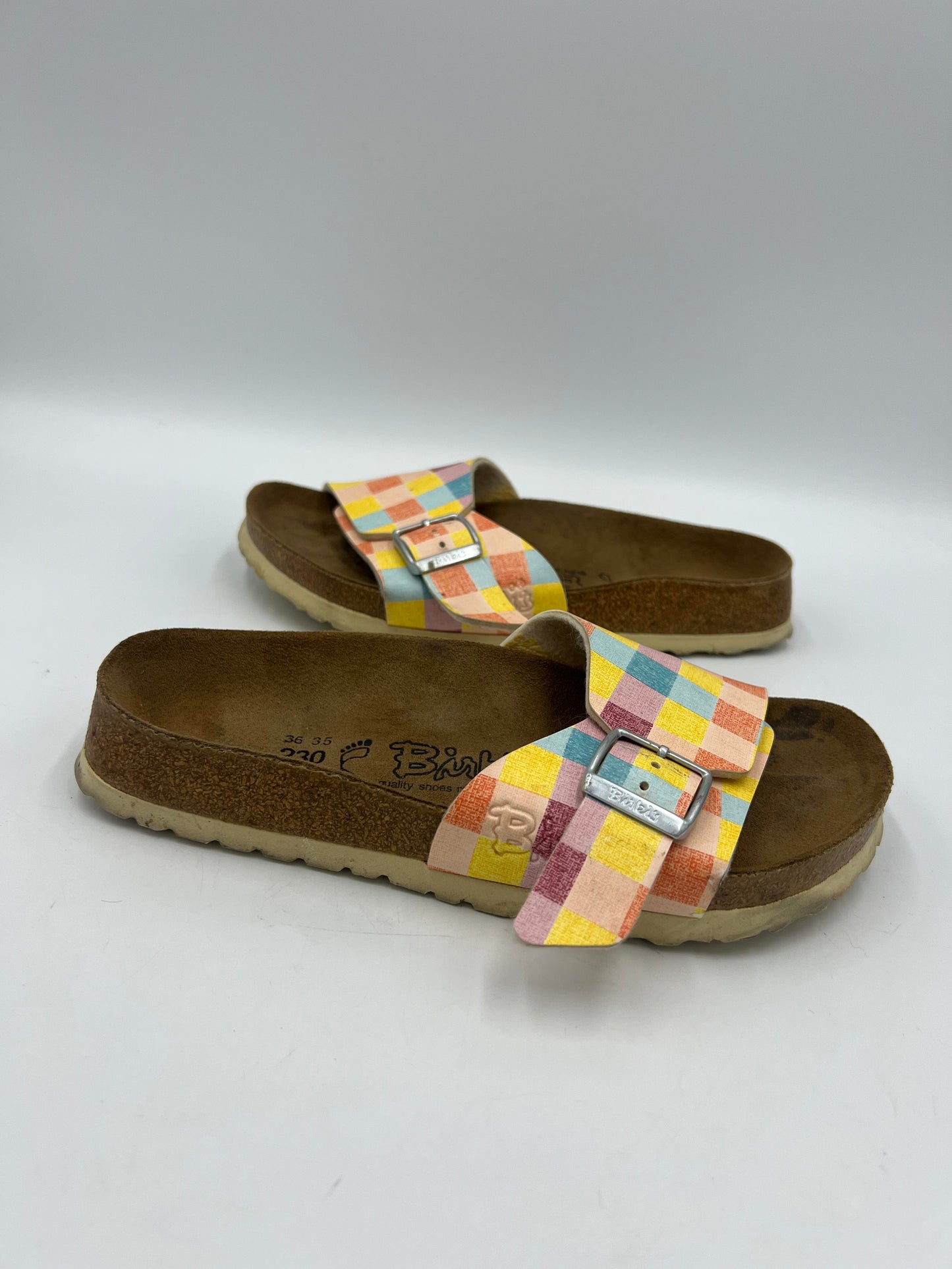 Multi-colored Shoes Designer Birkenstock, Size 6