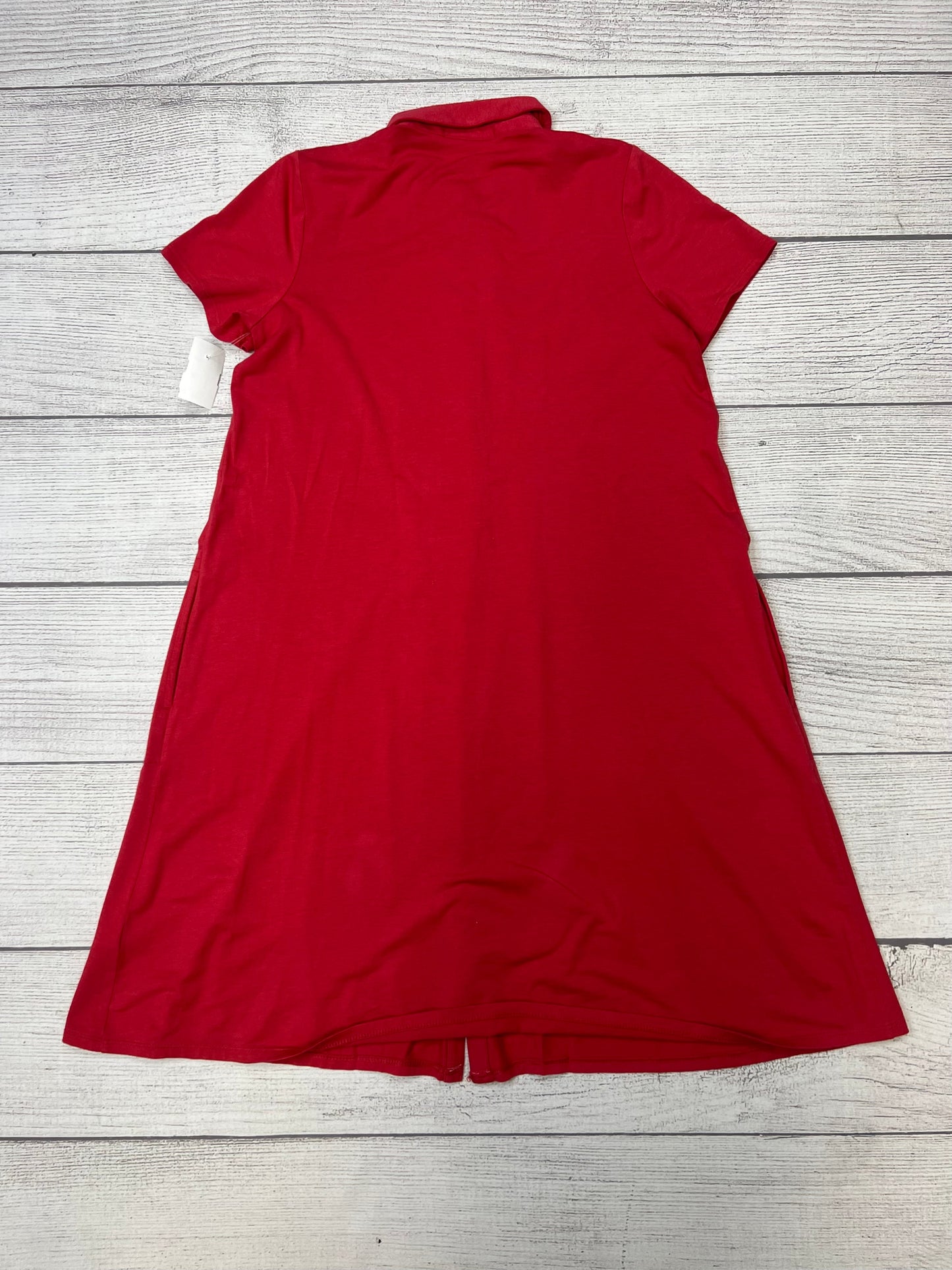 Red Dress Casual Short J Jill, Size Xs