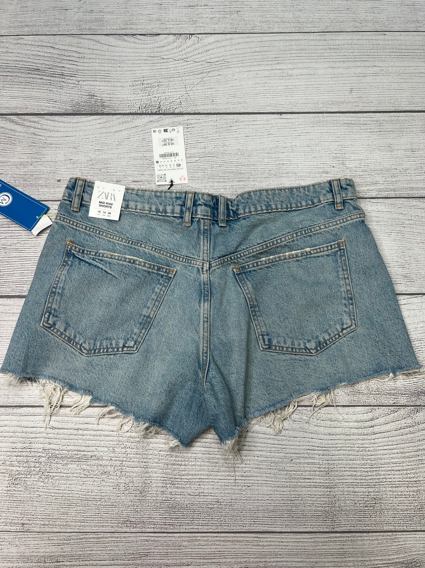 Shorts By Zara In Denim, Size: 14