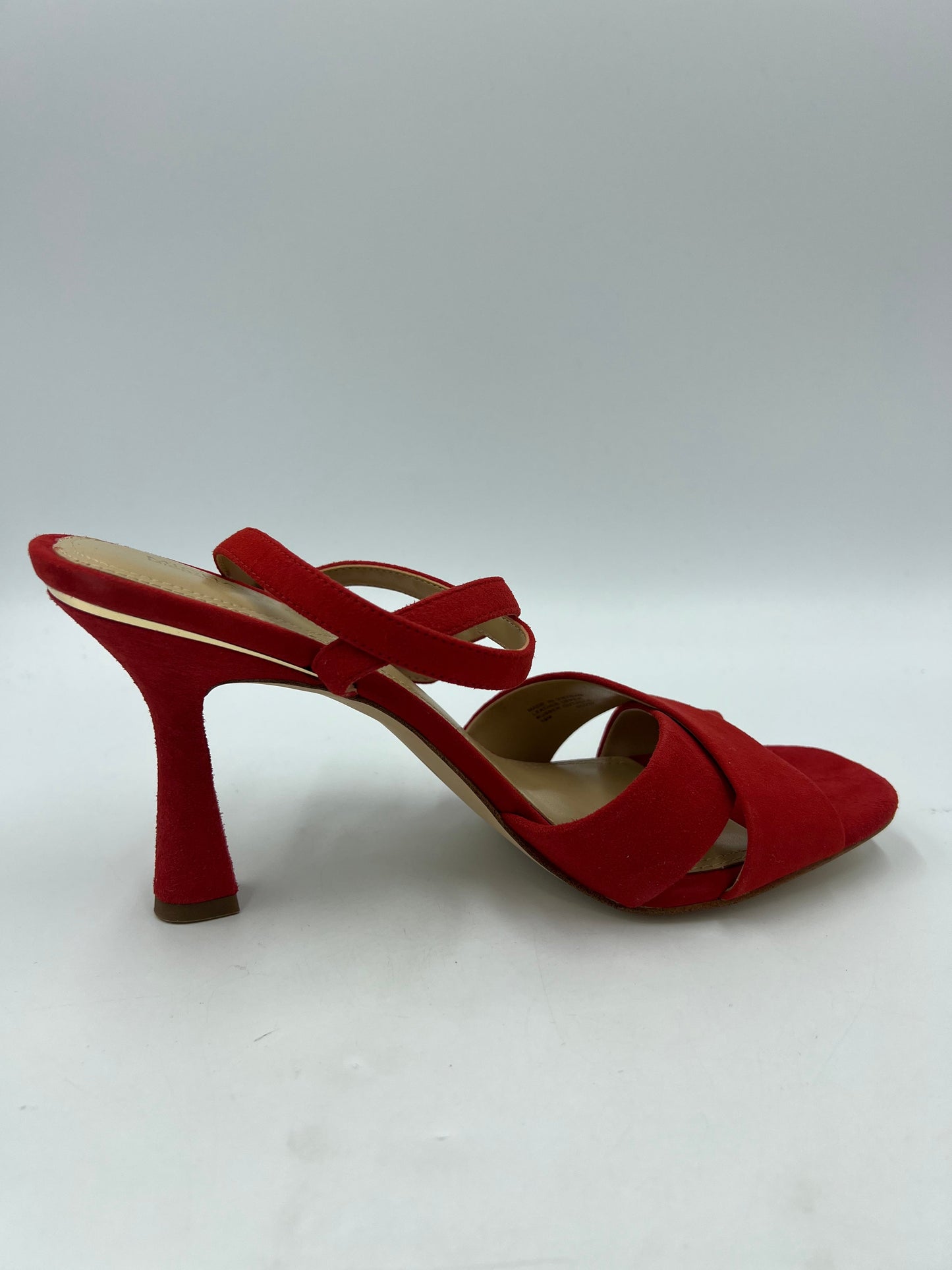 Like New! Shoes Designer By Michael Kors In Red, Size: 10