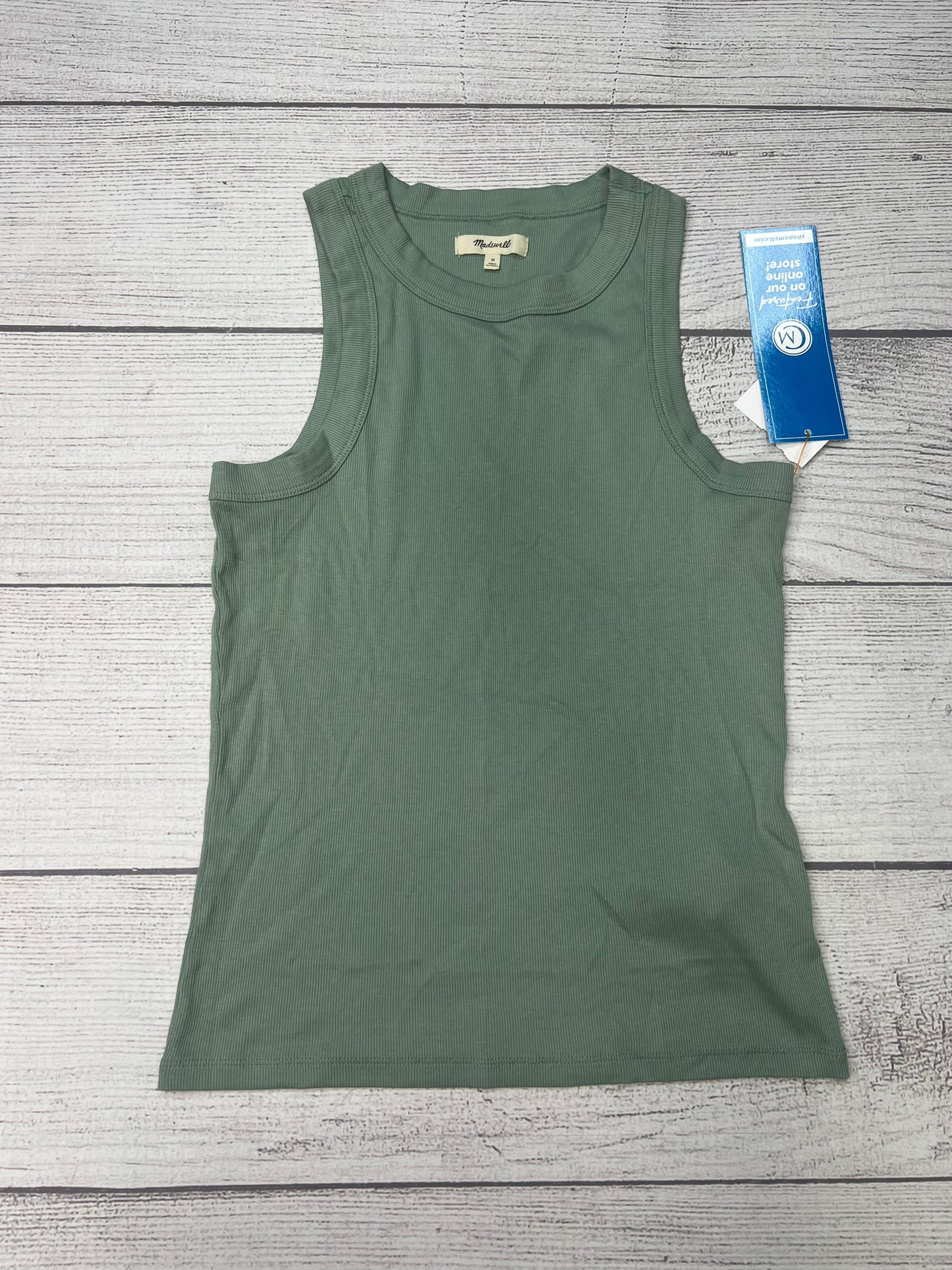 Tank Top By Madewell In Mint, Size: M